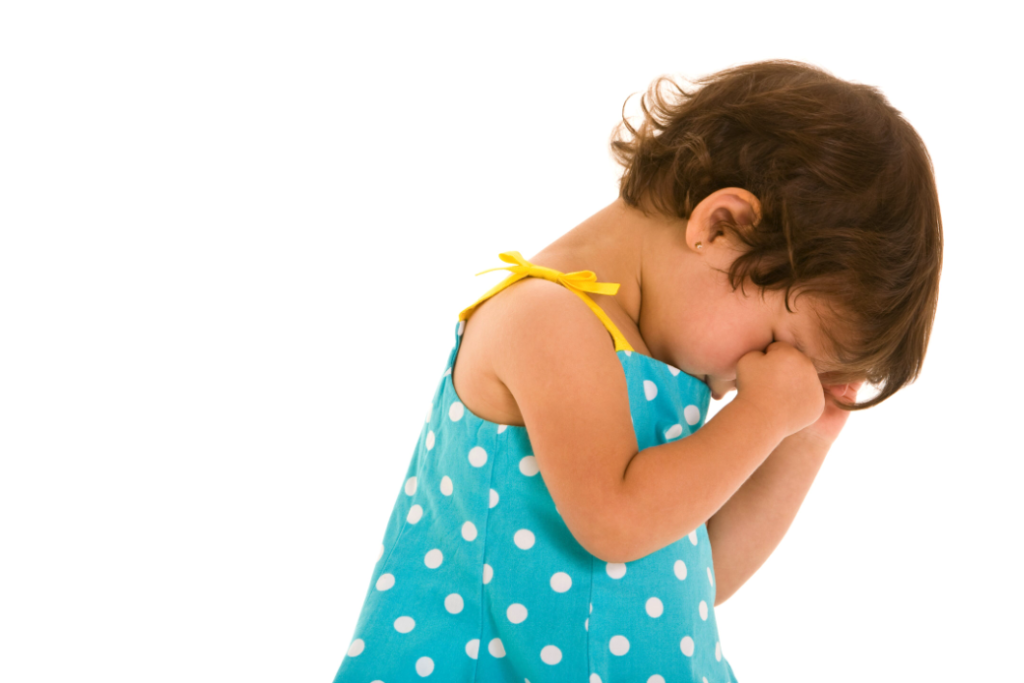 Image of Young Child Rubbing Eyes